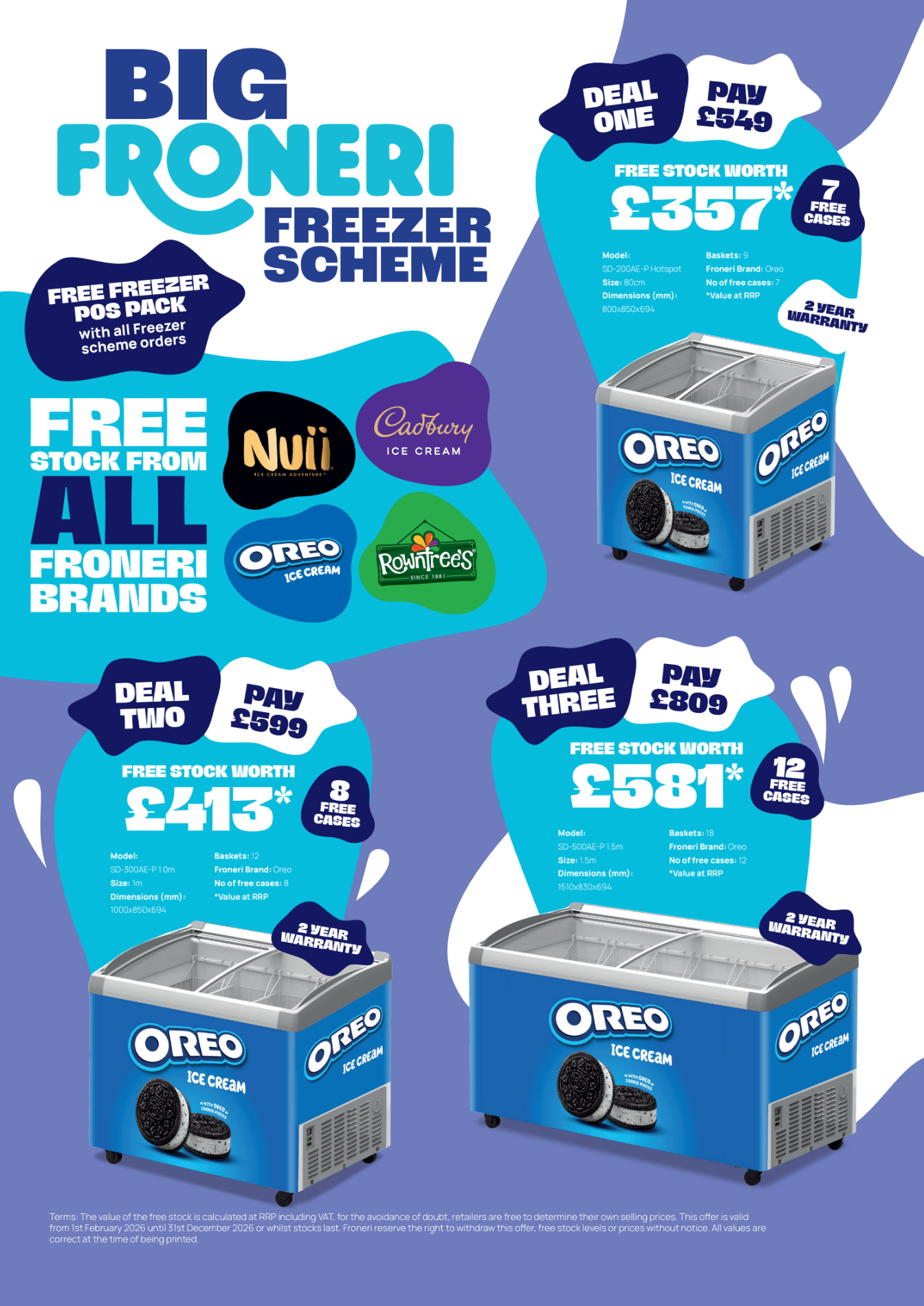 Froneri Freezer Deals 2026