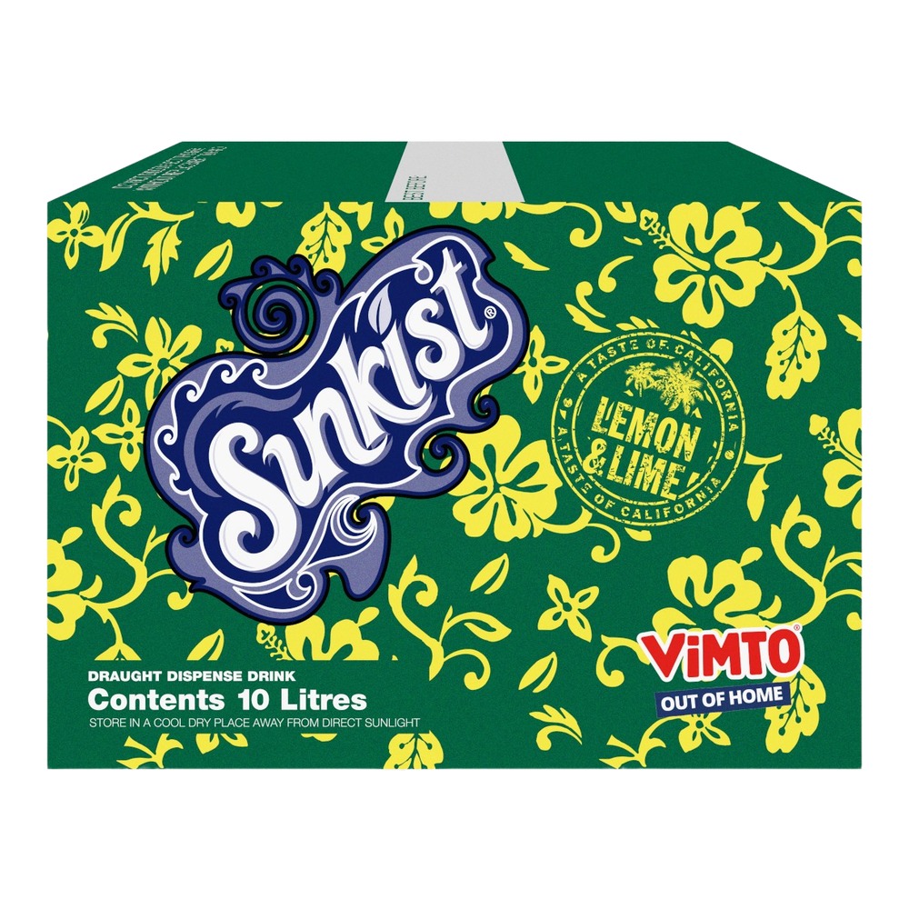 Sunkist Lemon & Lime 10Ltr BIB · Tolchards Drinks